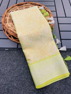 Kriti Komal 2 Kanjivaram Tissue Silk Saree