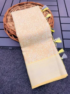 Kriti Komal 2 Kanjivaram Tissue Silk Saree