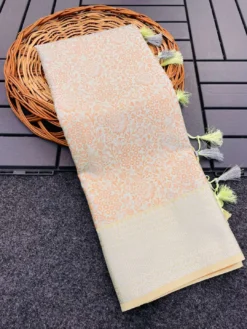 Kriti Komal 2 Kanjivaram Tissue Silk Saree