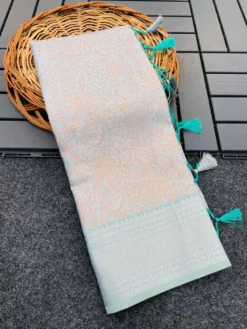 Kriti Komal 2 Kanjivaram Tissue Silk Saree