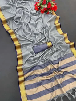 Kriti Mahi Silk Cotton Silk Saree under 1000