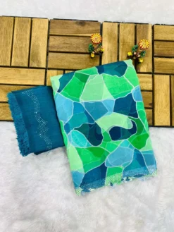 Kriti Multicolor Georgette Saree Wholesale