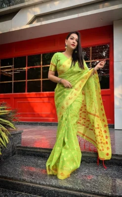 Kriti Organza Silk Saree Wholesale Online 2024