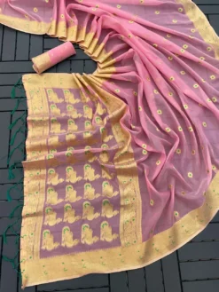 Kriti Organza Silk Saree Wholesale Online 2024