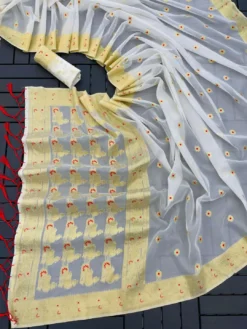 Kriti Organza Silk Saree Wholesale Online 2024