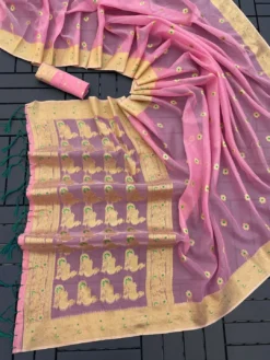 Kriti Organza Silk Saree Wholesale Online 2024