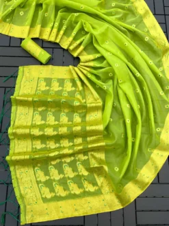 Kriti Organza Silk Saree Wholesale Online 2024