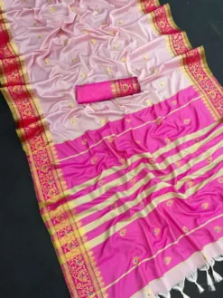 Kriti Rose Paithani Cotton Silk Saree Wholesale
