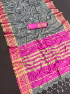 Kriti Rose Paithani Cotton Silk Saree Wholesale