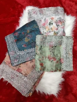 Kusum Mishri Organza Silk Saree Wholesale 2024