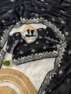 Kusum Omkara Pure Soft Jimmy Choo Silk Saree