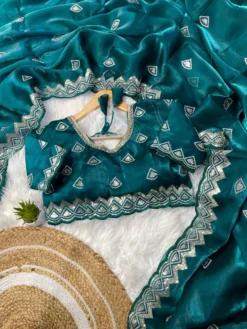 Kusum Omkara Pure Soft Jimmy Choo Silk Saree