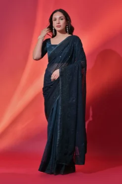 Kusum Tiger Georgette Saree Wholesale