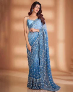 Kusum Virat Georgette Bollywood Saree Wholesale