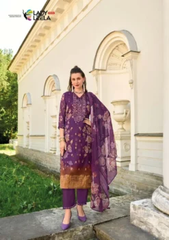 Lady Leela Qurbat Viscose Kurti Pant With Dupatta Collection