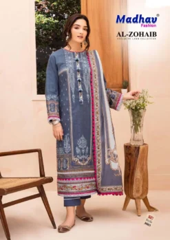 Madhav Al Zohaib Vol 3 Lawn Cotton Dress Material Collection