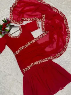 Madhuri 128 Party Wear Gown Saree Latest Collection