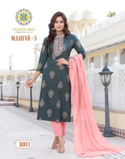 Mahiya Vol 3 By Passion Tree Ready Made Big Size New Collection