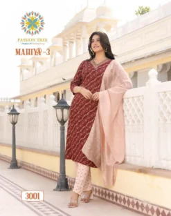 Mahiya Vol 3 By Passion Tree Ready Made Big Size New Collection