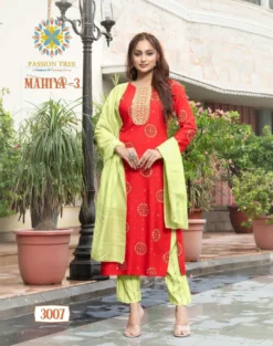 Mahiya Vol 3 By Passion Tree Ready Made Big Size New Collection