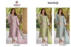 Mahnur Vol 50 Georgette Pakistani Salwar Kameez New Design