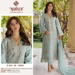 Mahnur Vol 50 Georgette Pakistani Salwar Kameez New Design