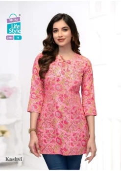 Mcm Kashvi Vol 5 Cotton Printed Short Top Collection
