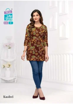 Mcm Kashvi Vol 5 Cotton Printed Short Top Collection