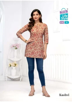 Mcm Kashvi Vol 5 Cotton Printed Short Top Collection