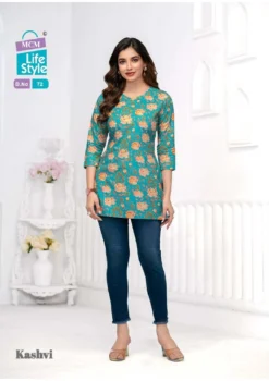 Mcm Kashvi Vol 5 Cotton Printed Short Top Collection