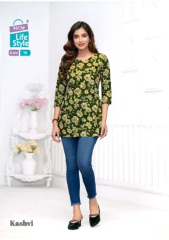 Mcm Kashvi Vol 5 Cotton Printed Short Top Collection