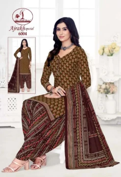Miss World Ajrakh Vol 6 Cotton Printed Dress Material