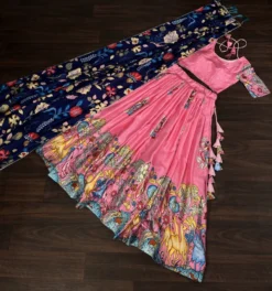 Mohini 7068 Dola Silk Lehenga Blouse Dupatta