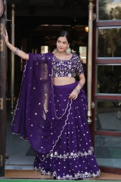 Mohini 7086 Purple Lehenga Choli Wholesale