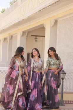 Mohini 7104 Digital Printed Russian Silk Lehenga Choli Collection