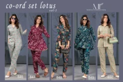 Moksh Lotus Vol 1 Reyon Co Ord Set Wholesale