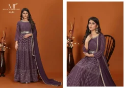 Moksh Mahek Vol 1 Party Wear Gown Dupatta Set Wholesale