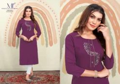 Moksh Mirror Vol 1 Girls Kurti with Lycra Pant