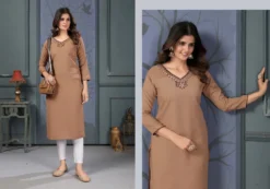 Moksh Mirror Vol 2 Girls Kurti with Lycra Pant
