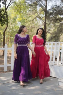 Moni 1112 Readymade Gown Dress Wholesale 2024