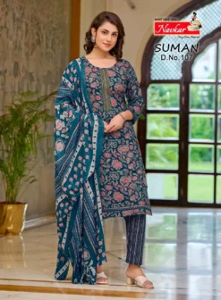 Navkar Suman Vol 1 Party Wear Suit For Ladies  Collection