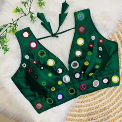 Navratri Special Fancy V Cut Blouse Design Collection