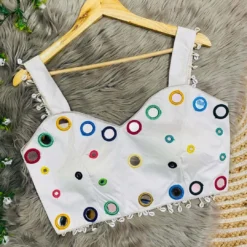 Navratri Special Sleeve Less Blouse Design Hot Collection