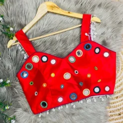 Navratri Special Sleeve Less Blouse Design Hot Collection