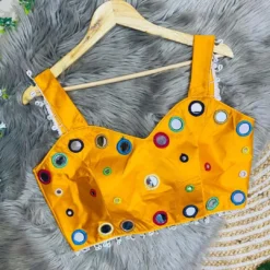 Navratri Special Sleeve Less Blouse Design Hot Collection