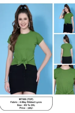 Outfit MT589 Western Style Designer Tops for Girls