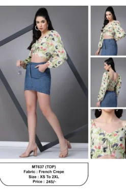Outfit MT637 Western Ladies Tops Online India