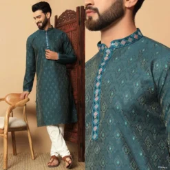 Outluk Vol 131 Jacquard Mens Kurta With Pyjama Collection