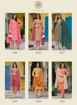 Palak Vol 1 By Passion Tree Printed Ready Made Big Size