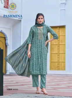 Pashmina Vol 1 By Passion Tree Modal Chanderi Ready Made Collection